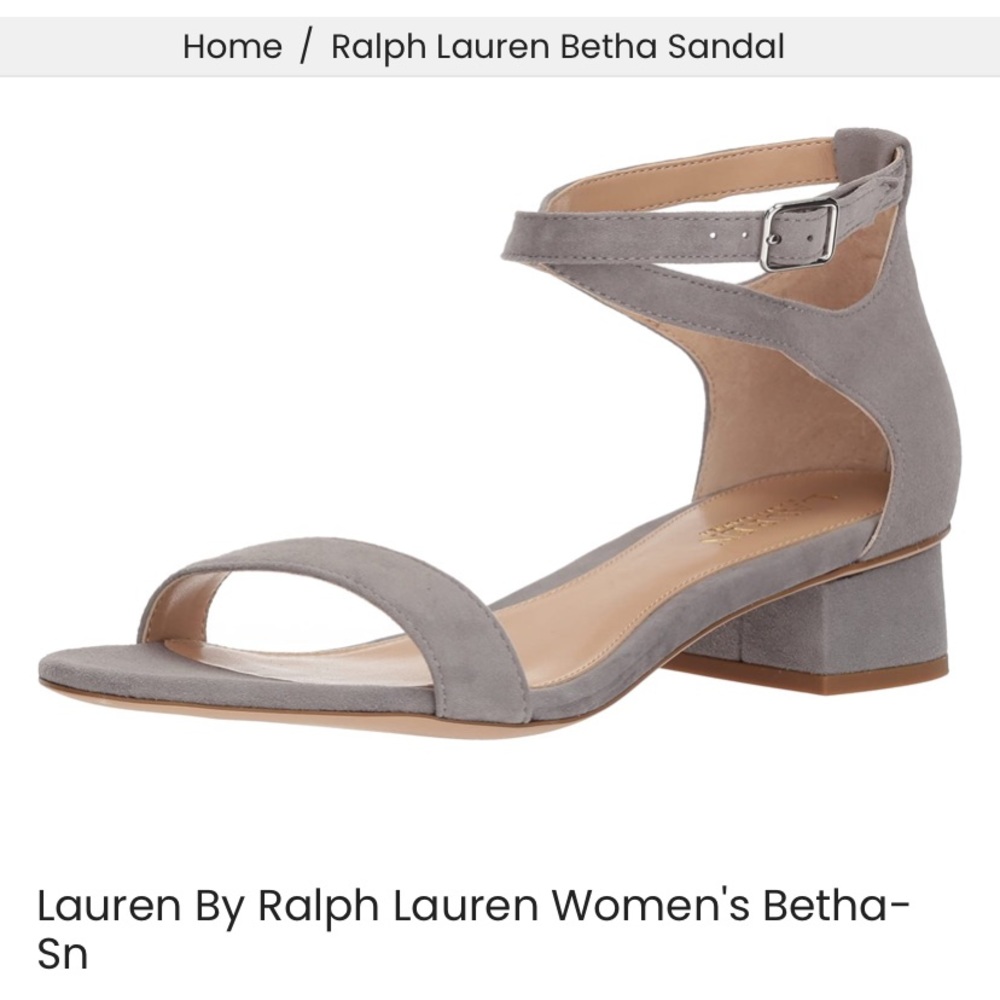 Ralph Lauren Gray Women's Sandals